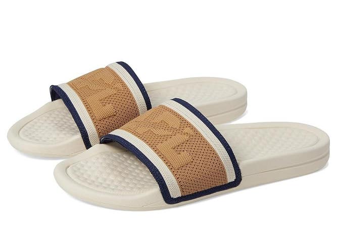 Athletic Propulsion Labs Techloom Sandals Womens 10 B Tan Slip On Slide HTAT1514