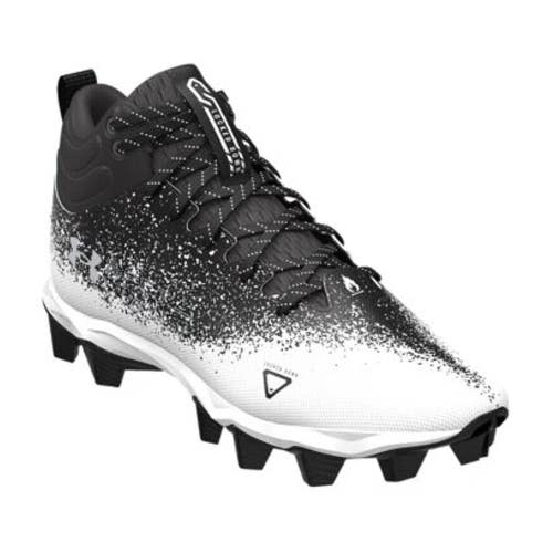 Under Armour Spotlight Franchise RM 2.0 Youth 1.5 Black Football Cleats NIN1481