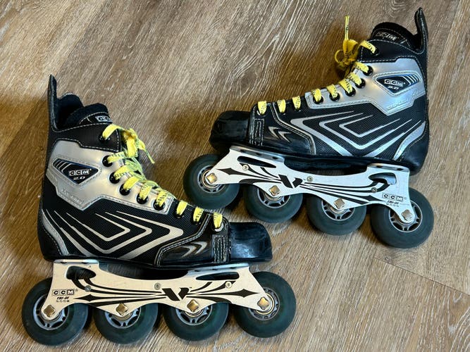 CCM 2.0 Inline Skates Regular Width Size 4 (Used)