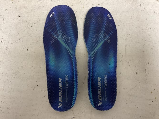 Used Bauer SKATE ORTHOTICS FIT B Royal Blue Junior 11855-S000207155