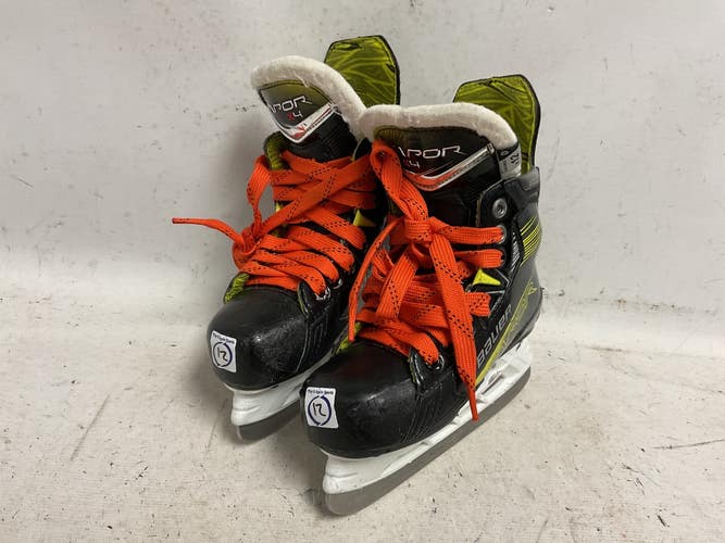 Used Bauer VAPOR X4 Youth Hockey Skate Youth 12.0 11855-S000207140