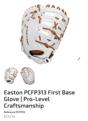 Easton Professional Collection Fast Pitch First Base Mitt