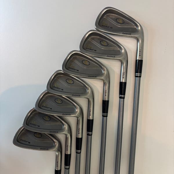 Men's Cobra King Oversize Tour Right Handed Iron Set Stiff Flex