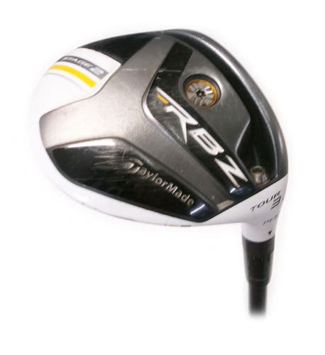 TaylorMade RBZ Stage 2 Tour 14.5* 3 Wood Graphite Rocket Fuel 70g Stiff Flex