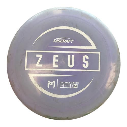 Used Discraft ZEUS Disc Golf Driver Navy Blue 176g 11450-S000525162