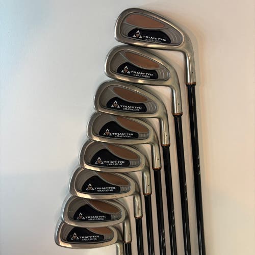 Orlimar Men’s Right Handed Iron Set 4-GW no 5 iron Stiff Flex Graphite Shaft Used