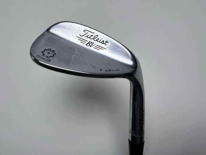 Titleist Vokey SM5 Tour Chrome Wedge 56* 14 Bounce F-Grind SteelFiber Regular RH
