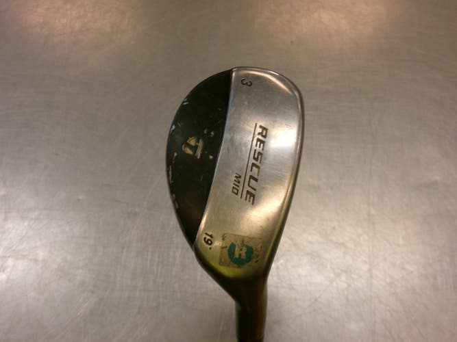 Used Taylormade RESCUE MID Mens Hybrid Club RH 3 Hybrid 11339-S000204372