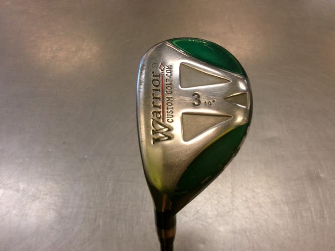 Used Warrior CUSTOM Mens Fairway Wood LH 3 Wood 11339-S000204362