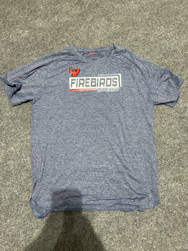 Team Issued Coachella Valley Firebirds / Blue Large Men's Shirt