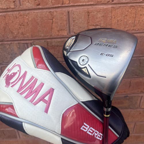 Ladies HONMA GOLF BERES E-05 DRIVER 12.5deg Flex-L 3STAR ARMRQ 39 44.5 Length