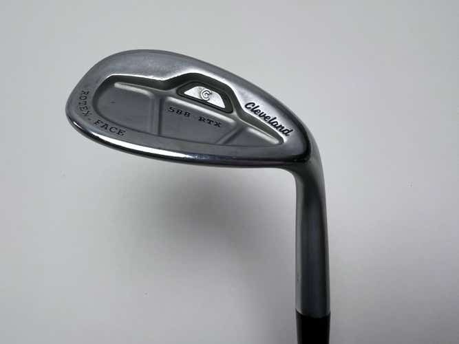 Cleveland 588 RTX CB Satin Chrome Wedge 60* 12 Bounce Wedge Steel Mens RH