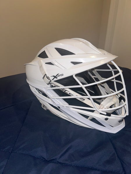All-White Cascade XRS Helmet (New)