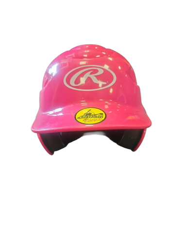 Used Rawlings PINK HELMET Batting Helmet No Mask Pink SM 11850-S000023951