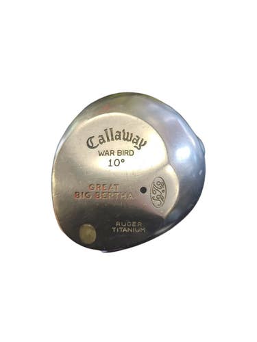 Used Callaway BIG BERTHA LEFTY Mens Driver LH 10.0 Degree 11850-S000025189