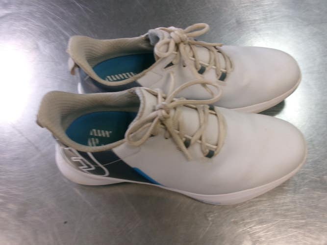 Used Foot Joy Mens Golf Shoes White Senior 8.5 11868-S000070596