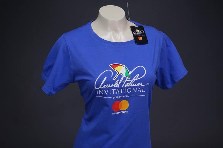 ARNOLD PALMER INVITATIONAL API BAY HILL BLUE KATE LORD T SHIRT WOMENS MEDIUM