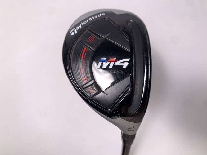TaylorMade M4 3 Hybrid 19* Fujikura Atmos Red 7S Stiff RH Midsize Grip