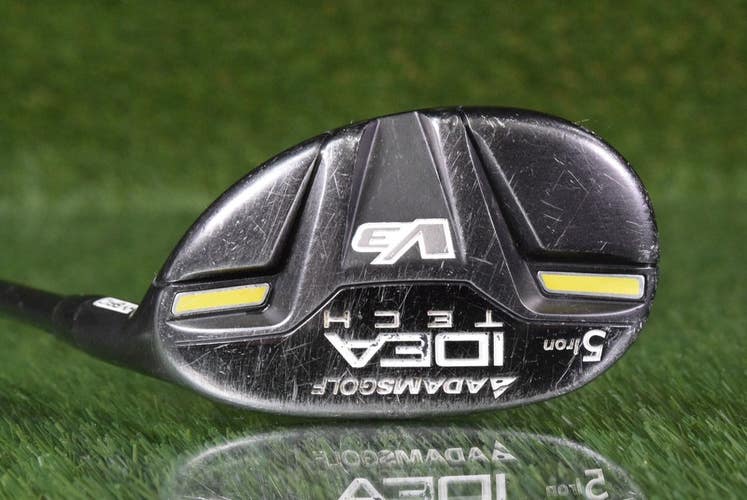 ADAMS GOLF IDEA TECH V3 5 IRON HYBRID W/ V3 IDEA LITE FLEX SHAFT