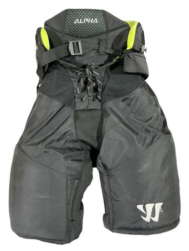 Warrior Alpha Wichita Thunder Pro Stock Hockey Pants Small Black (Used) 9522