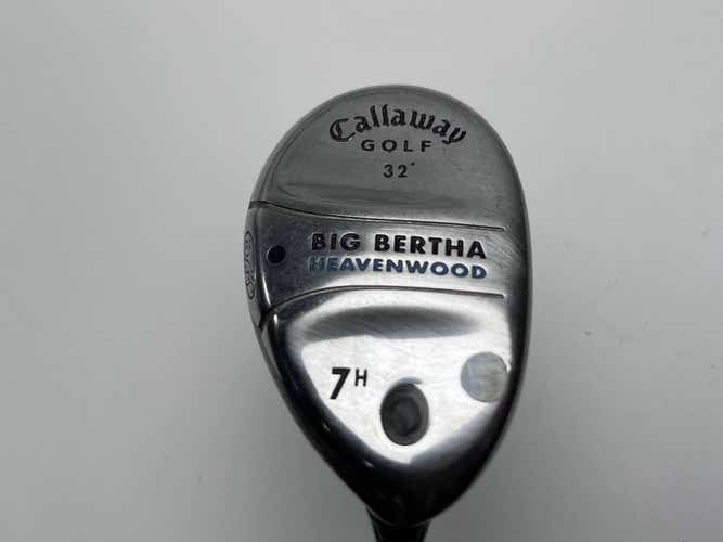 Callaway Big Bertha Heavenwood 7 Hybrid 32* Big Bertha Gems 55 Ladies RH