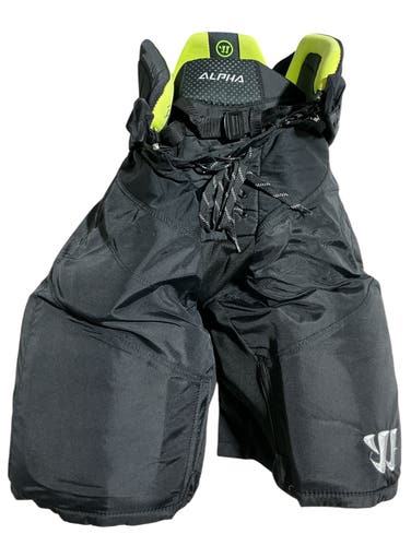 Warrior Alpha Pro Stock Wichita Thunder Hockey Pants Large Black (Used) 78088