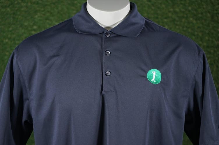 MENS NIKE GOLF DRI-FIT GRAY WHITE COACH POLO SHIRT LARGE, NWOT ~ L@@K!!