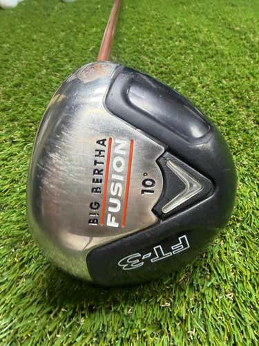 Callaway -Big Bertha FT-3 Fusion - Driver 10* - Lady Flex - Graphite -ALDILA -RH