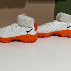 Men's Size M 14.0 (W 15.0) Nike Force Savage Pro 2 High Top Molded Cleats (New)