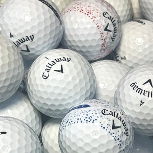 6 Dozen Near Mint AAAA White Callaway Supersoft Used Golf Balls