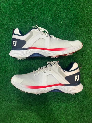 Footjoy Hyperflex 55495 Golf Shoes Men’s size 10 White Navy Red