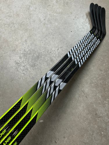 4 PACK 75 Flex P28 Senior Warrior Alpha LX2 Left Hand Hockey Stick Pro Stock NHL (New)