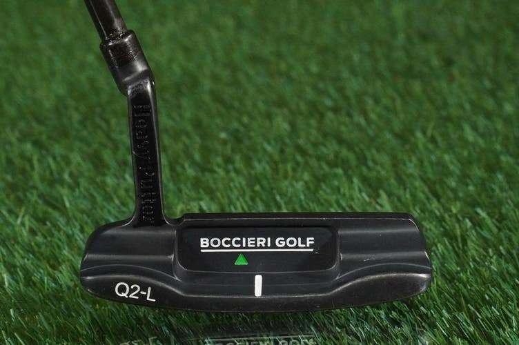 Boccieri Q2-L Heavy Putter Counter Balanced Blade Lite-Weight 38 RH
