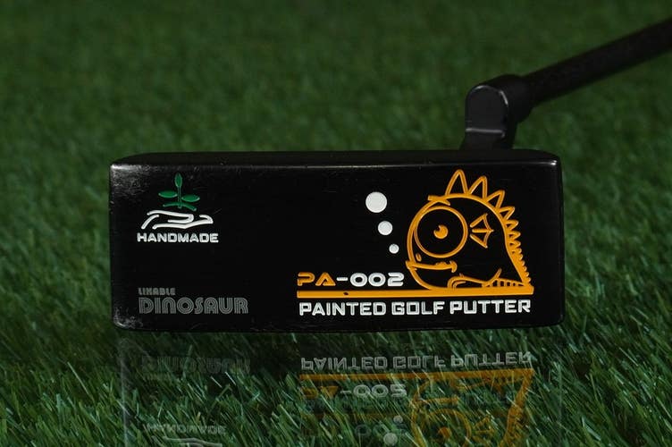 Painted Golf PA-002 Likable Dinosaur Handmade Putter Blade 37" Graphite Shaft RH