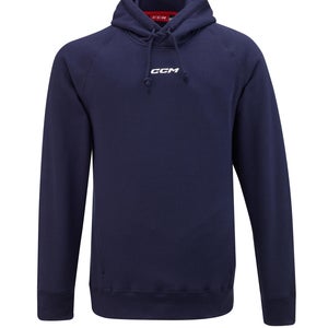 NEW CCM Team Pullover Hoodie, Navy Blue, Sr. XL