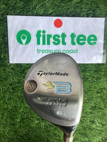 TaylorMade Burner Rescue 6-Hybrid 28* With Ladies Graphite Shaft