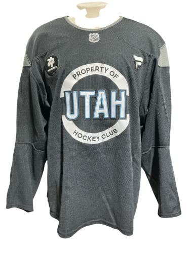 Utah Hockey Club Fanatics Black Pro Stock Practice Jersey 78094