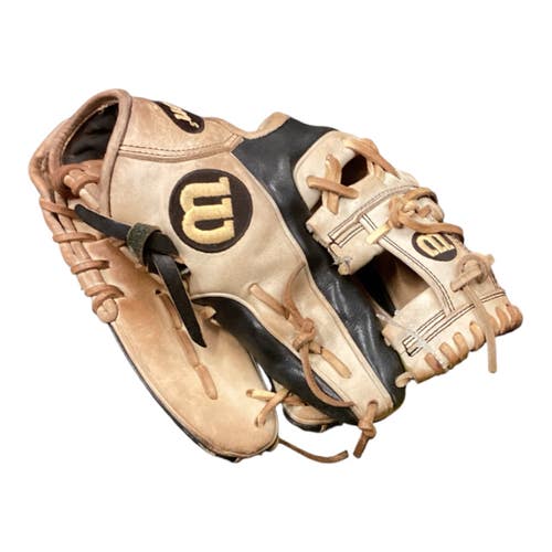 Used Wilson 1786 PRO-STOCK A2000 BB/SB Glove RH Throw White 11 1/2" 11846-S000107770