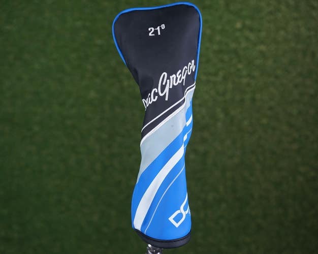 MACGREGOR DCT 3000 21 HYBRID HEADCOVER RESCUE BLACK / BLUE ~ L@@K!!