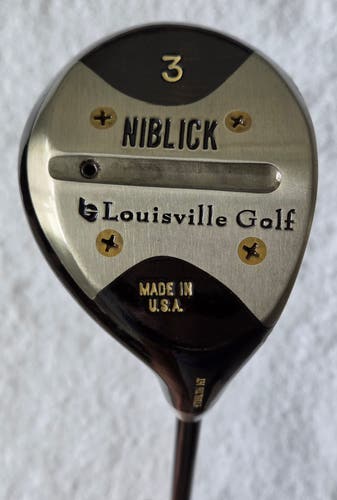 Louisville Golf Niblick Stealth HT 3 Wood RH; Graphite Shaft