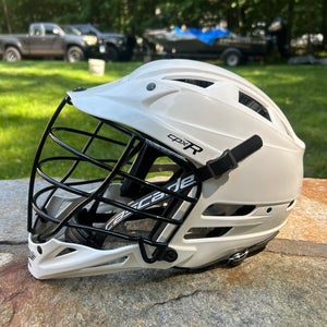 Cascade CPX-R White Adult Men’s Lacrosse Helmet CPXR