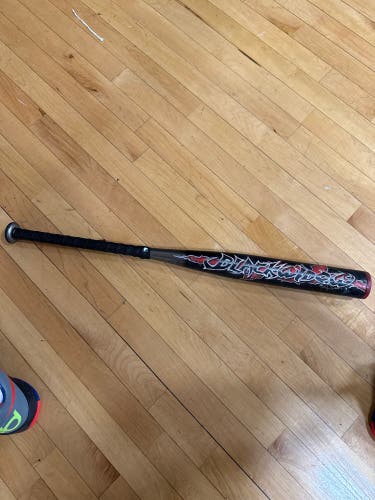 2015 Mizuno Black Widow composite Bat (-10) 20 oz 30" (Used) Fastpitch