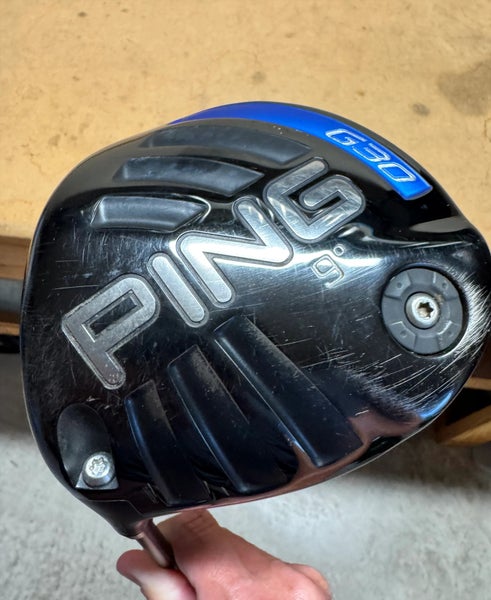 Men's Ping G30 Left Hand Driver Stiff Flex 9 Loft Graphite Shaft (Used)