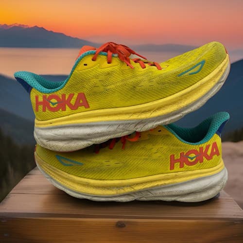 Hoka Mens Clifton 9 Size 11.5D Running Shoes