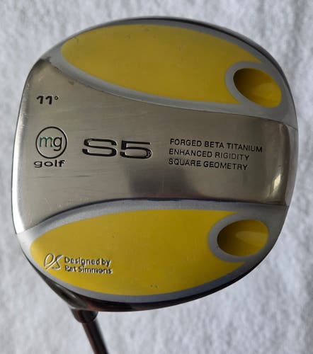 MG Golf S5 11° Driver LH; Graphite Shaft