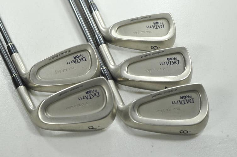 PRGR Data 711 6-PW Iron Set Senior Flex Right M40 76g Graphite # 204070