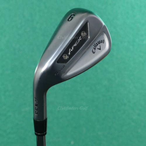 LH Callaway 2024 Apex Ai300 Forged Single 9 Iron TT DG MID 90 S300 Steel Stiff