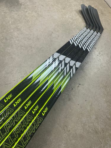 5 Pack 95 Flex P92 Senior Warrior Alpha LX2 Left Hand Hockey Stick Pro Stock NHL (New)