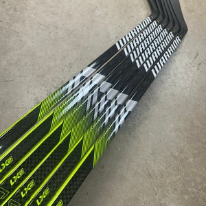 6 Pack 95 Flex P92 Senior Warrior Alpha LX2 Left Hand Hockey Stick Pro Stock NHL (New)