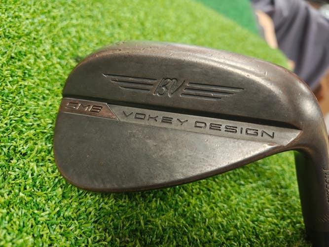 Titleist Vokey SM8 Black Gap Wedge GW 52 Degree 52.08 F Grind